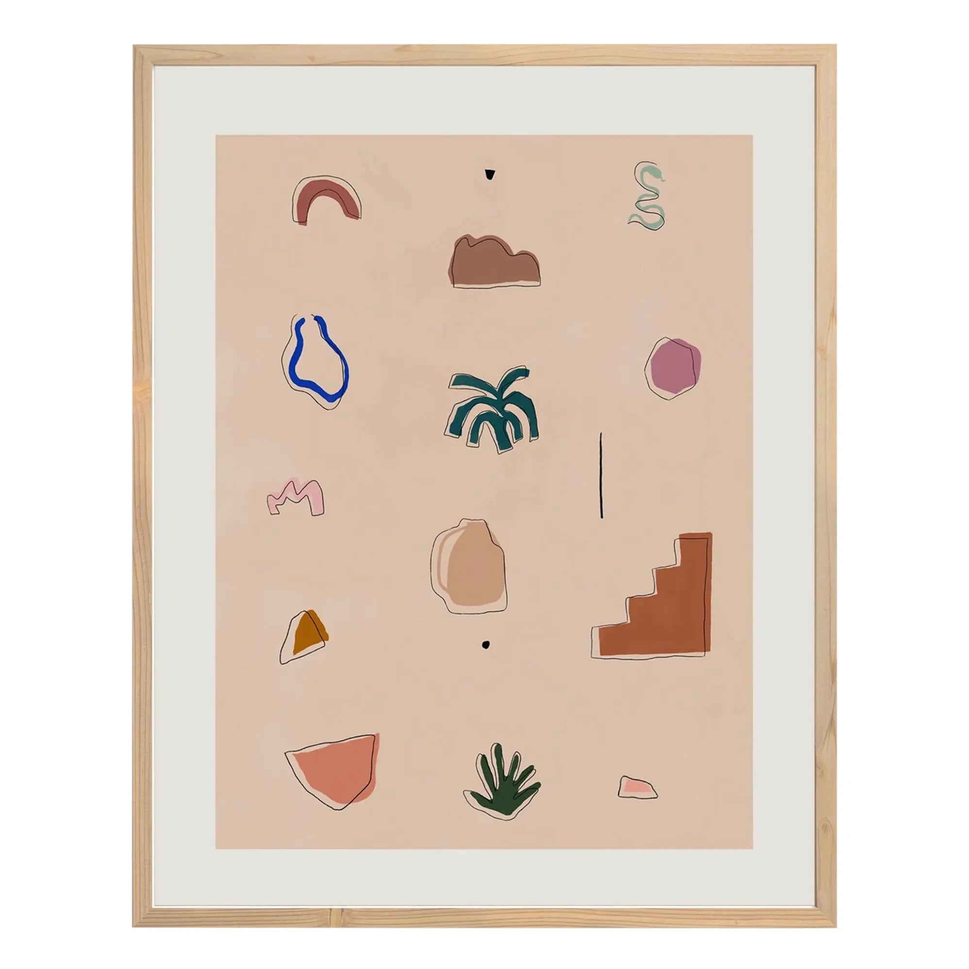 Carla Llanos – Desert Breezes Poster