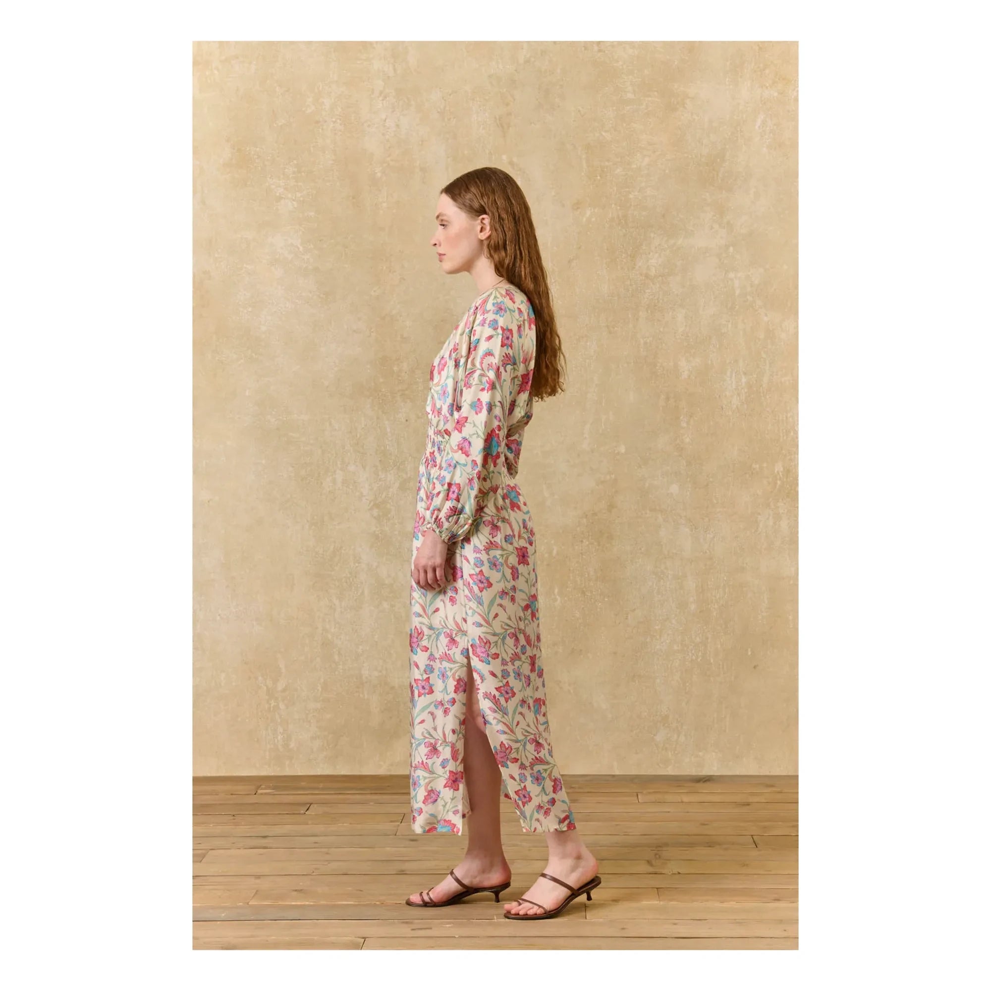 Louise Misha - Sofia Elbise | Krem