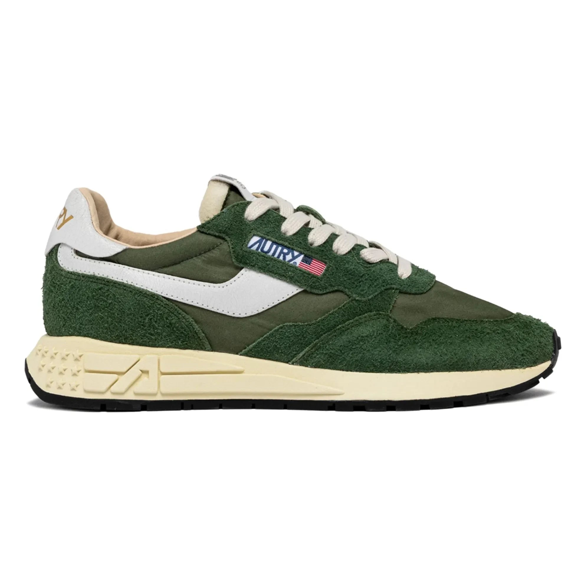Autry - Reelwind Low Nylon Sneakers | Dunkelgrün