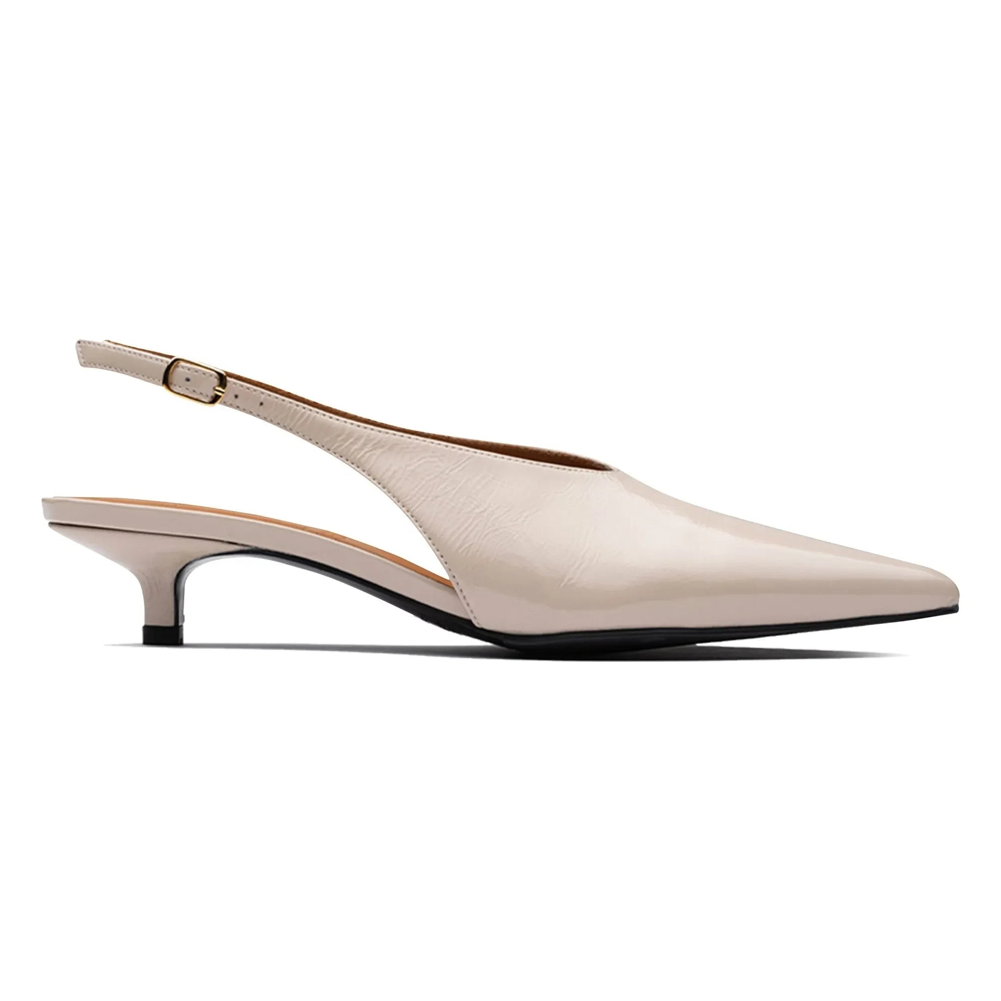 Lachoix - Robin Deri Slingback Schuhe | Nude