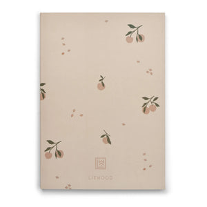Liewood - A4 Notizbuch Jae | Peach/Sea Shell