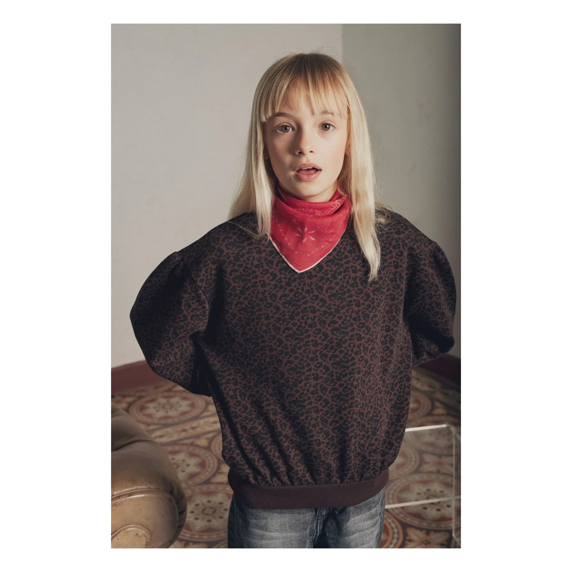 Marlot Paris - Leopard Bueno Sweatshirt | Braun