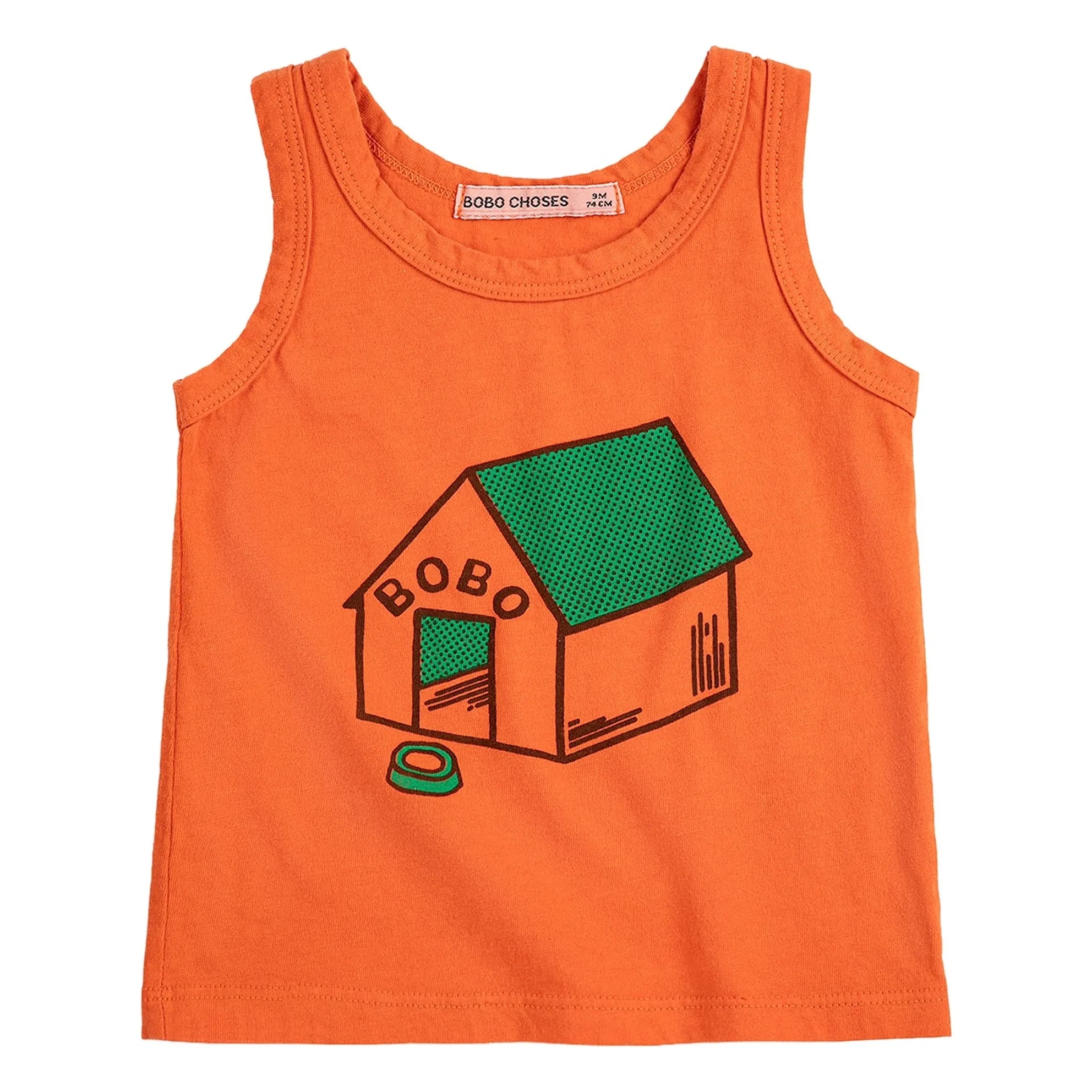 Bobo Choses - Niche Tanktop Bio-Baumwolle | Orange
