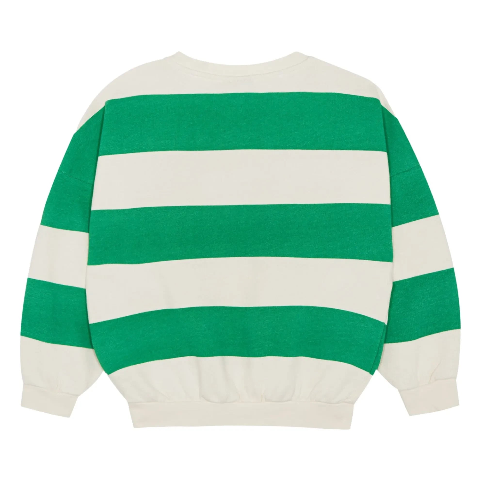The Campamento - Oversize Gestreiftes Sweatshirt | Grün