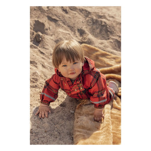 Mini Rodini - Roter Gingham-Overall
