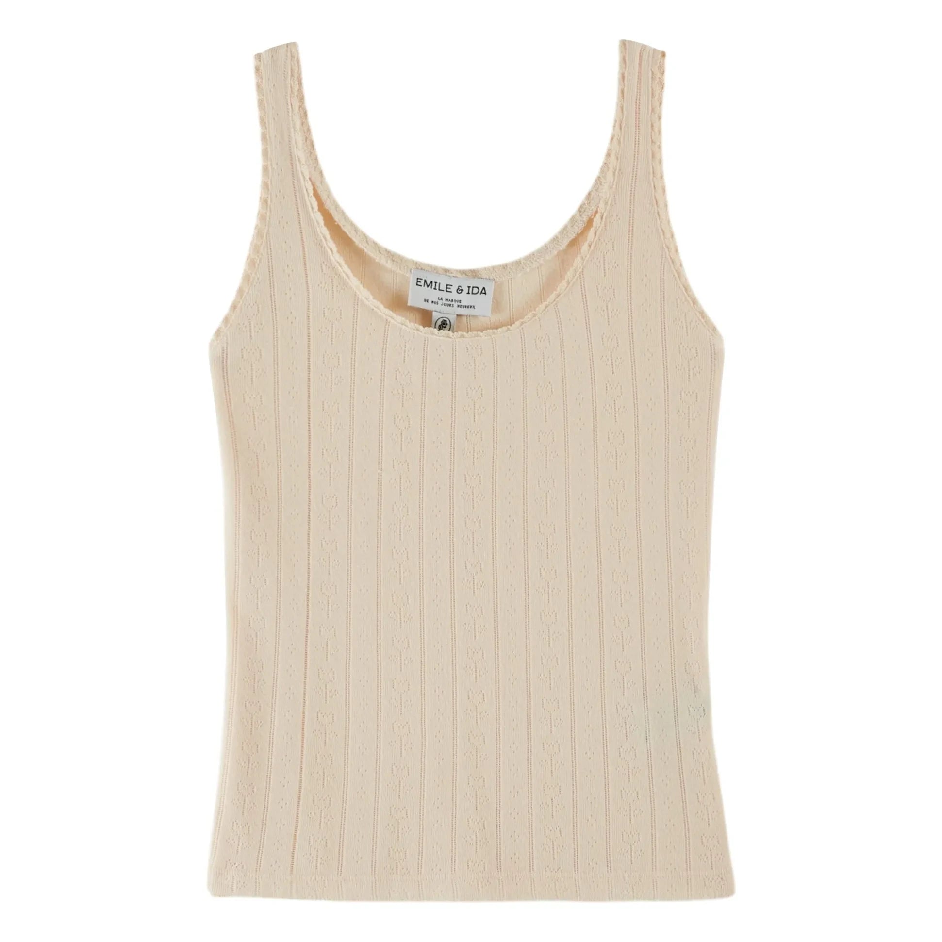 Emile et Ida - Modal-Baumwoll-Body | Creme