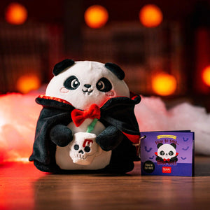 Legami - Cadılar Bayramı Panda Peluş Oyuncak "Bam-Boo" - Mini Süper Yumuşak!