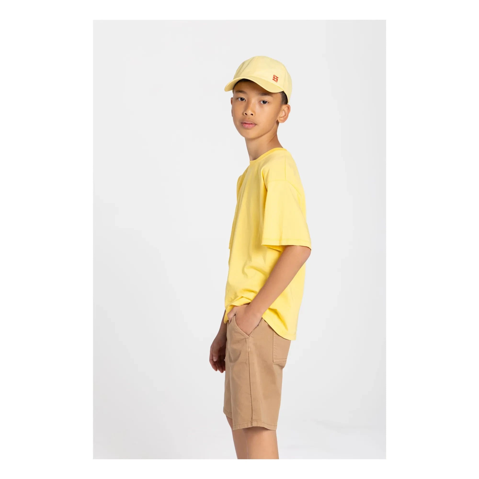 Smallable Kid - Nils Bio-Baumwoll-T-Shirt | Neon Gelb