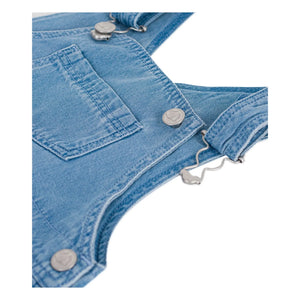 Petit Bateau - Hellblau | Denim Bio-Baumwoll Latzhose