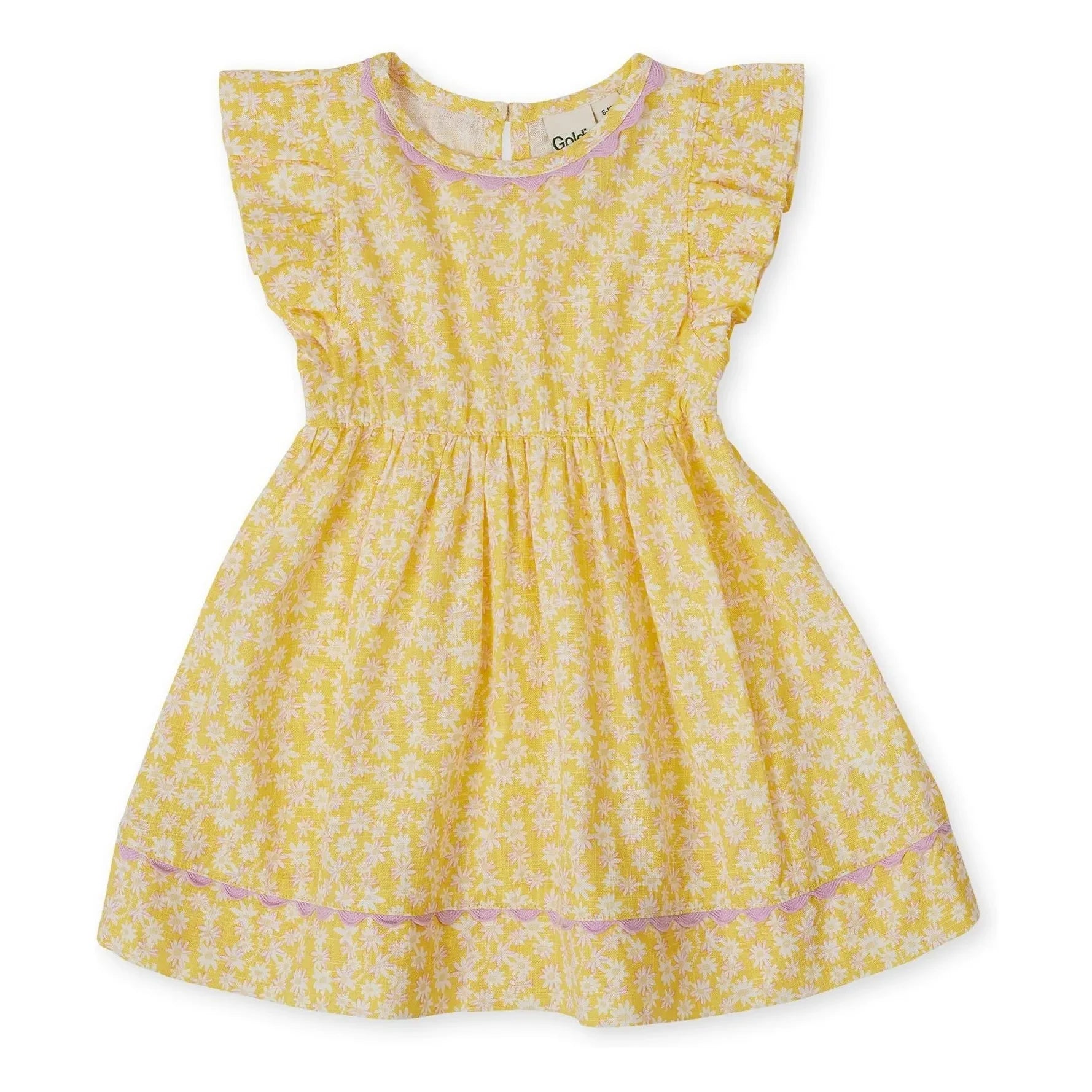Goldie + Ace - Fleurie Strickkleid | Gelb