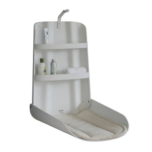 By BO design - Wandmontierter Wickeltisch - weiß