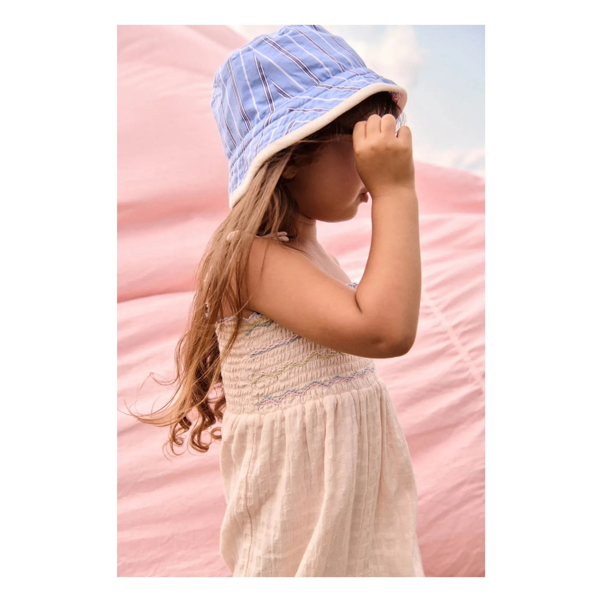 Louise Misha - Morli Texturierter Strampler | Creme