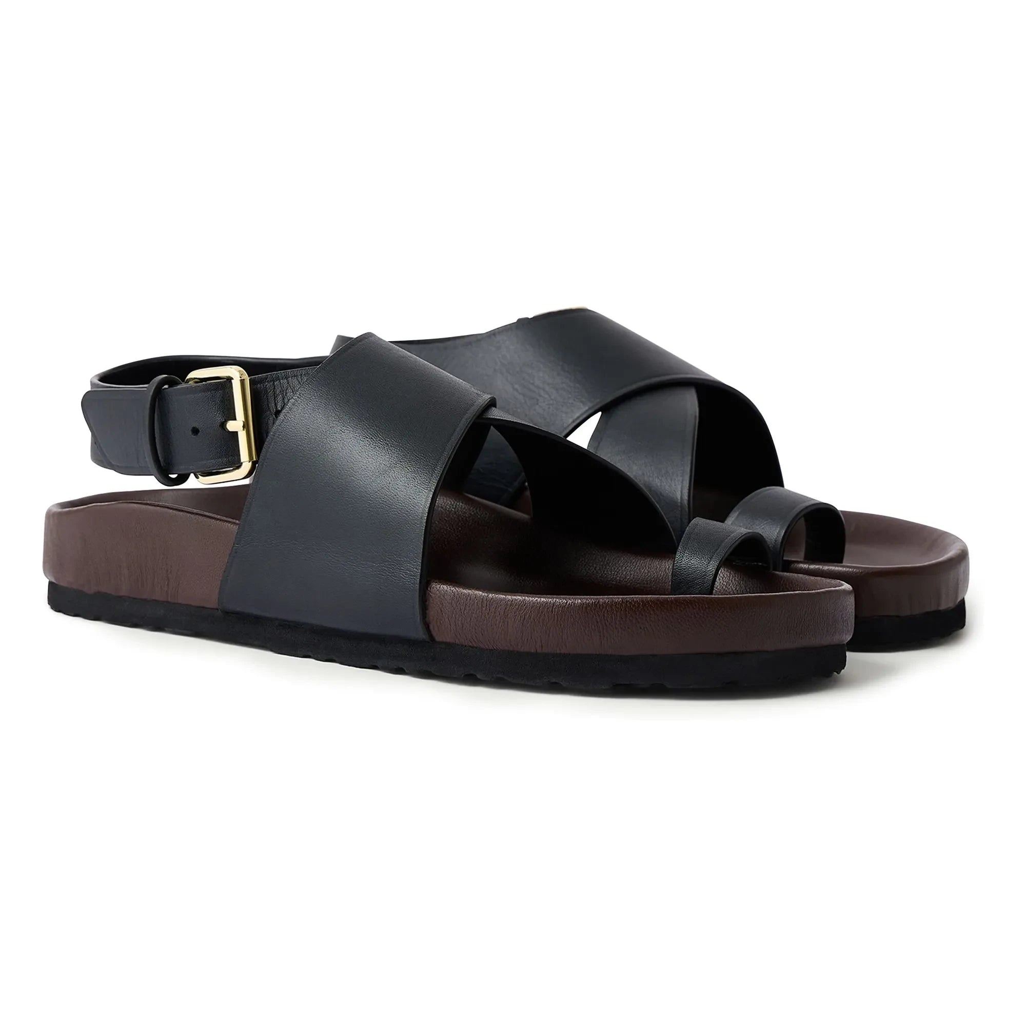 Soeur - Domani Ledersandalen | Schwarz