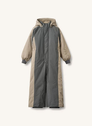 Wheat - Melte Skioveralls aus recycelten Fasern | Grau