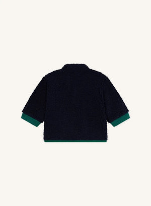 Petit Bateau - Sherpa tarzı ceket | Lacivert