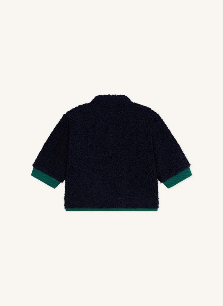 Petit Bateau - Sherpa tarzı ceket | Lacivert