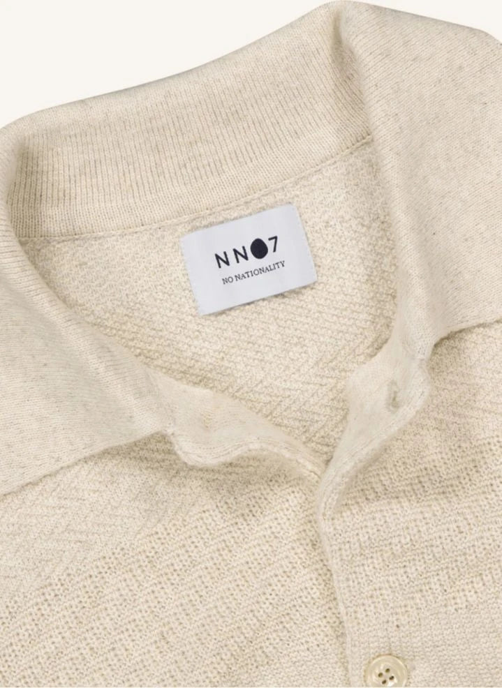 NN.07 - Troy 6575 Baumwoll- und Leinenjacke | Natural