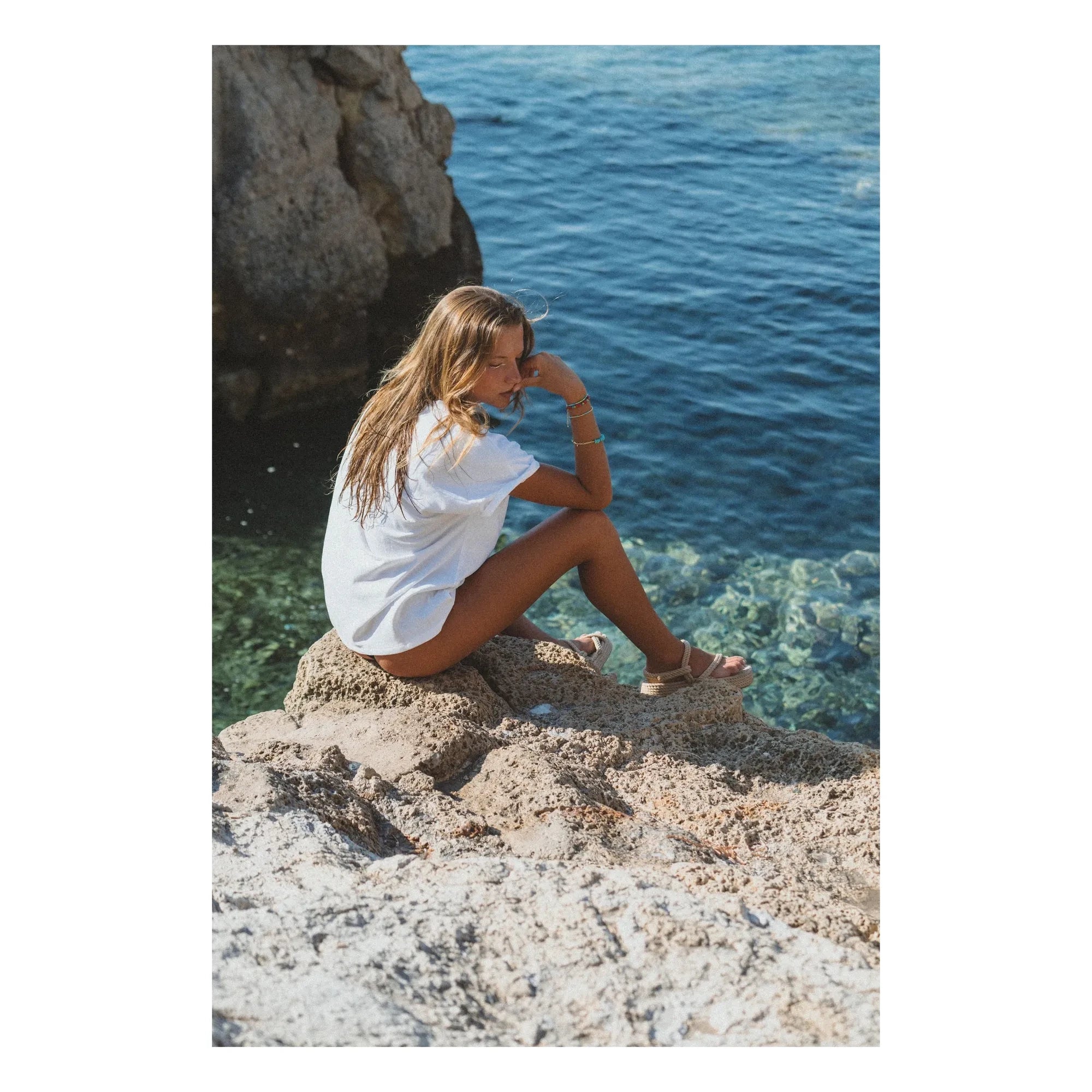 Anni Lu - Tie-Dye Armband | Aqua