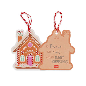 Legami - Set 10 Weihnachtsgeschenkanhänger
