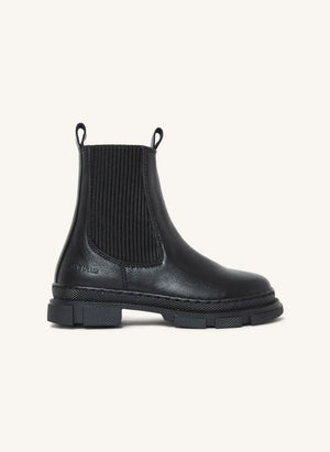 Angulus - Fermuarlı Chelsea Botlar | Siyah