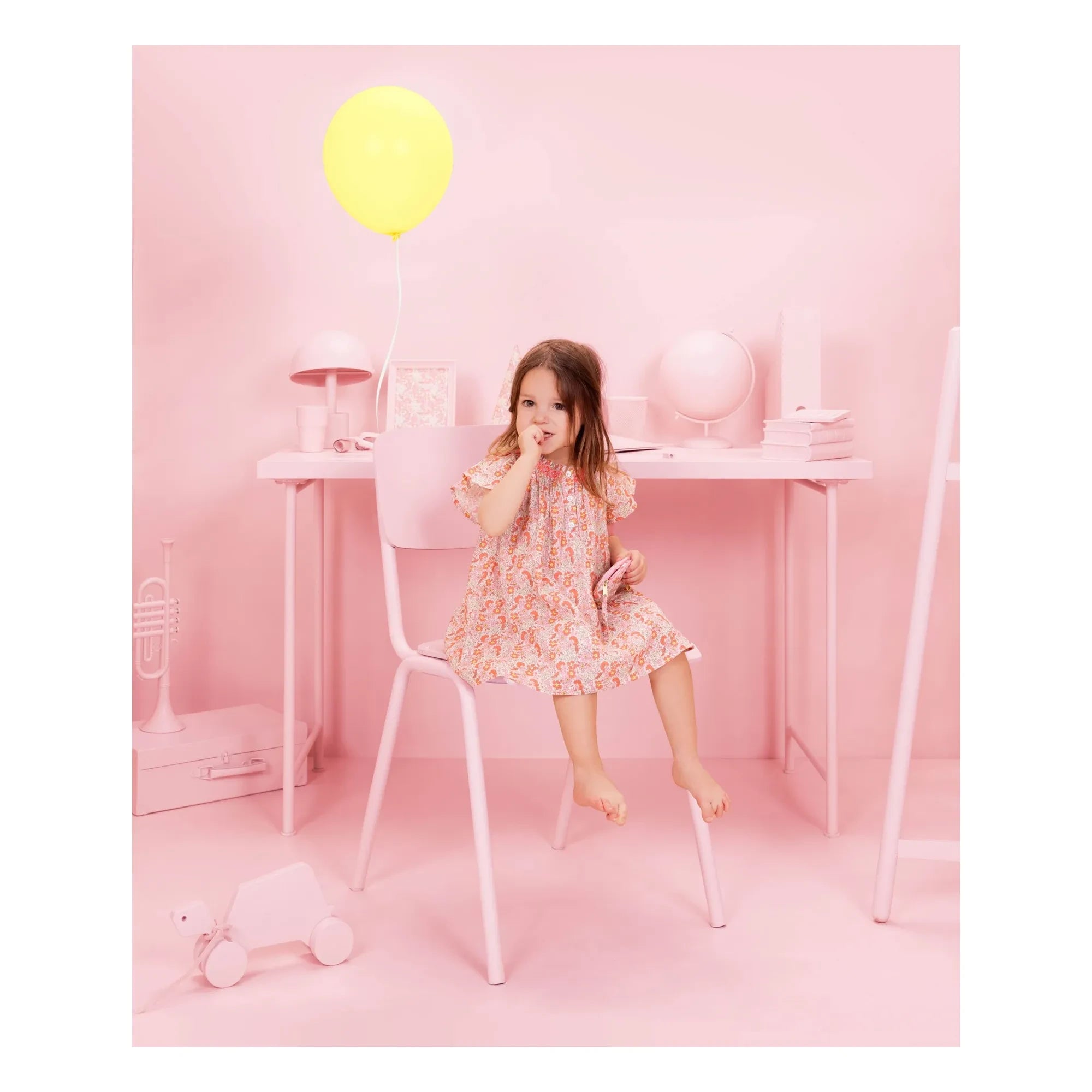 Bonton - Noisette Fleurie Raffkleid | Rosa