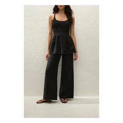 Faithfull the Brand - Syna Leinenhose | Schwarz