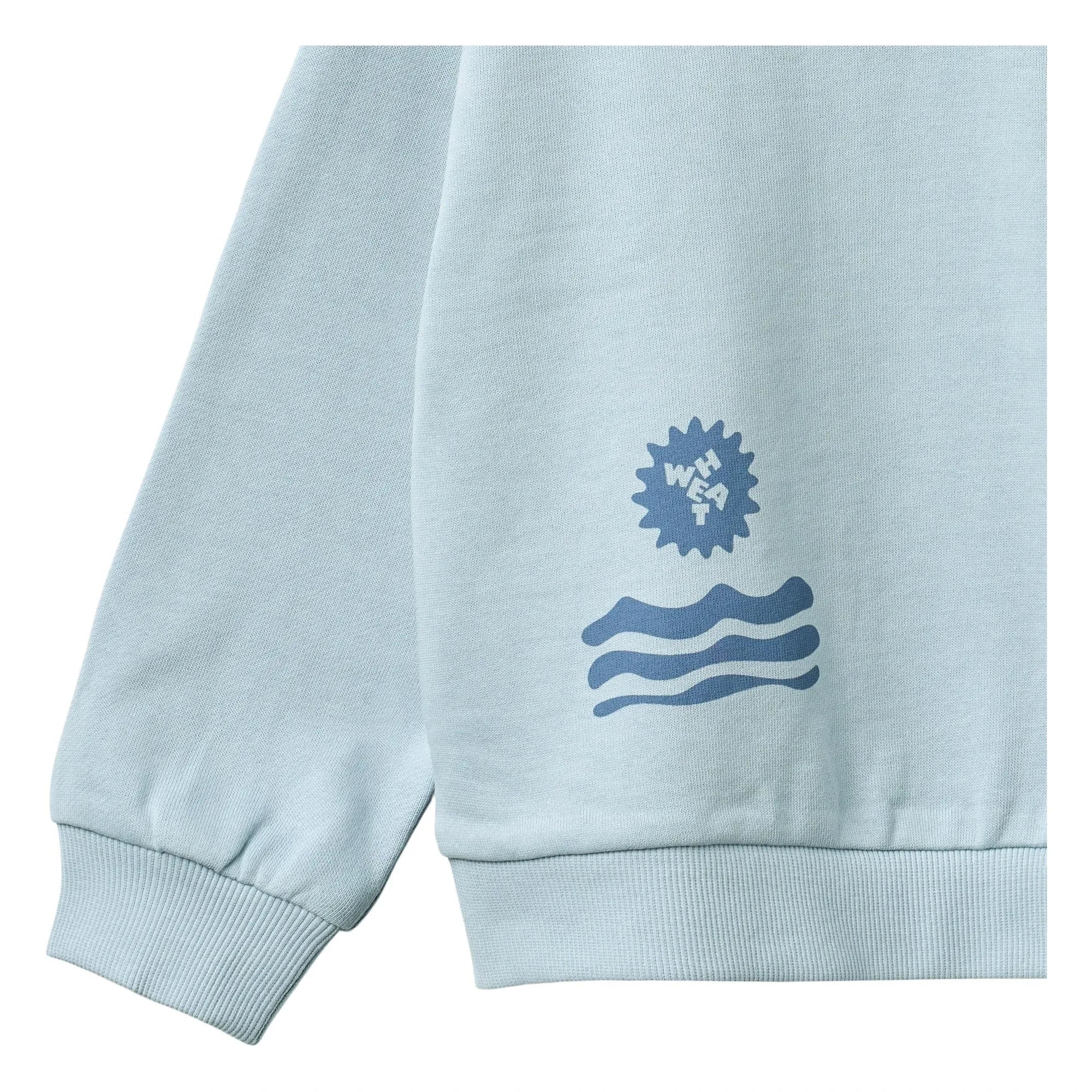 Wheat - Casey Bio-Baumwoll-Sweatshirt | Hellblau