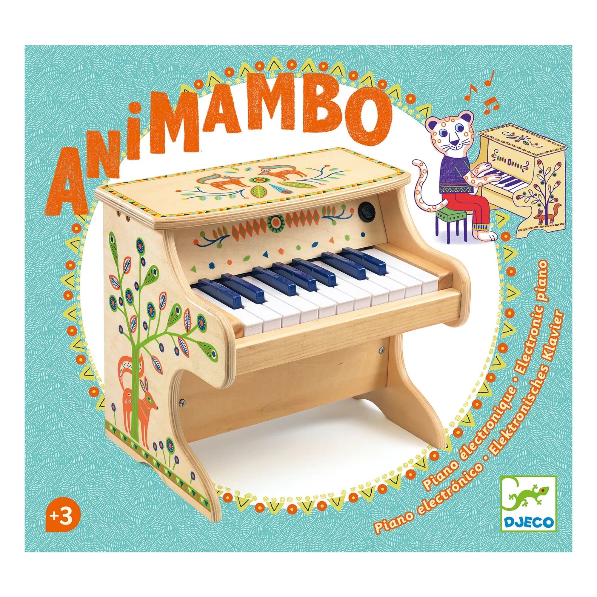 Djeco – Elektronisches Klavier mit 18 Tasten