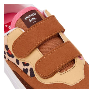 Hello Hossy - Leopard Scratch Sneaker | Creme