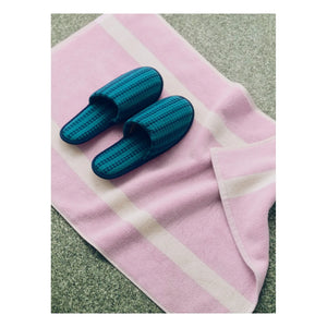 Hay - Çizgili Banyo Paspası | Pembe