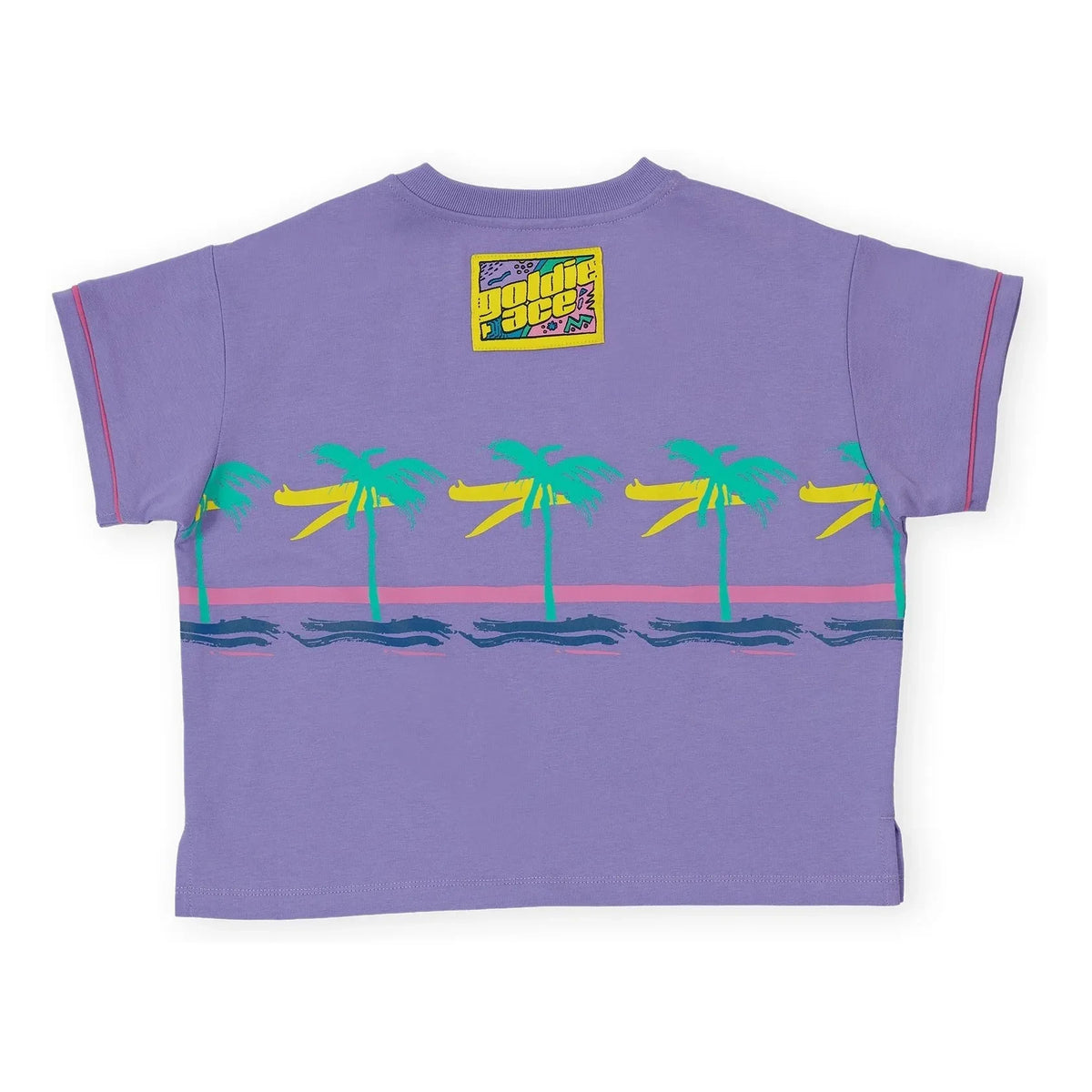 Goldie + Ace – Oversize Palm T-Shirt | Lila