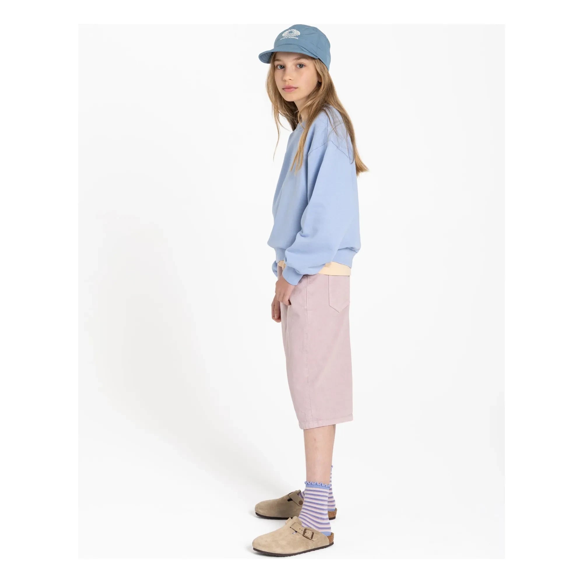 Smallable Kid - Gestreifte Lolita Socken | Lavendel