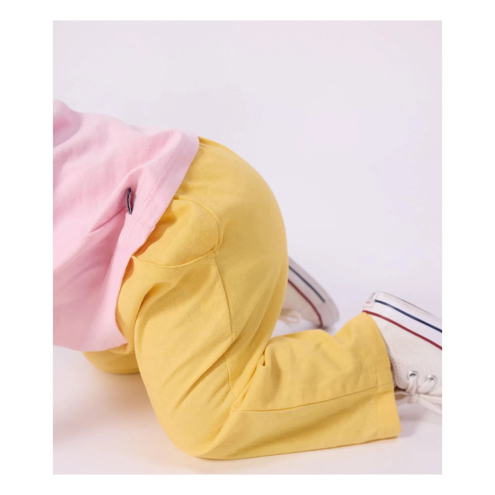 Petit Bateau - Leinenhose | Gelb