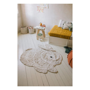 Lorena Canals - Hasen-Teppich | Grau