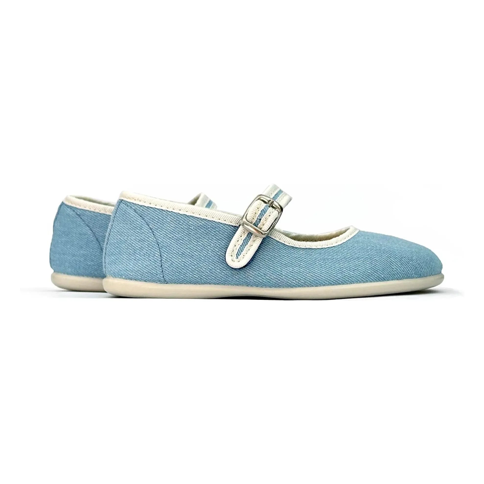 Hermosilla - Ballerina Hirondelle Denim | Denimblau