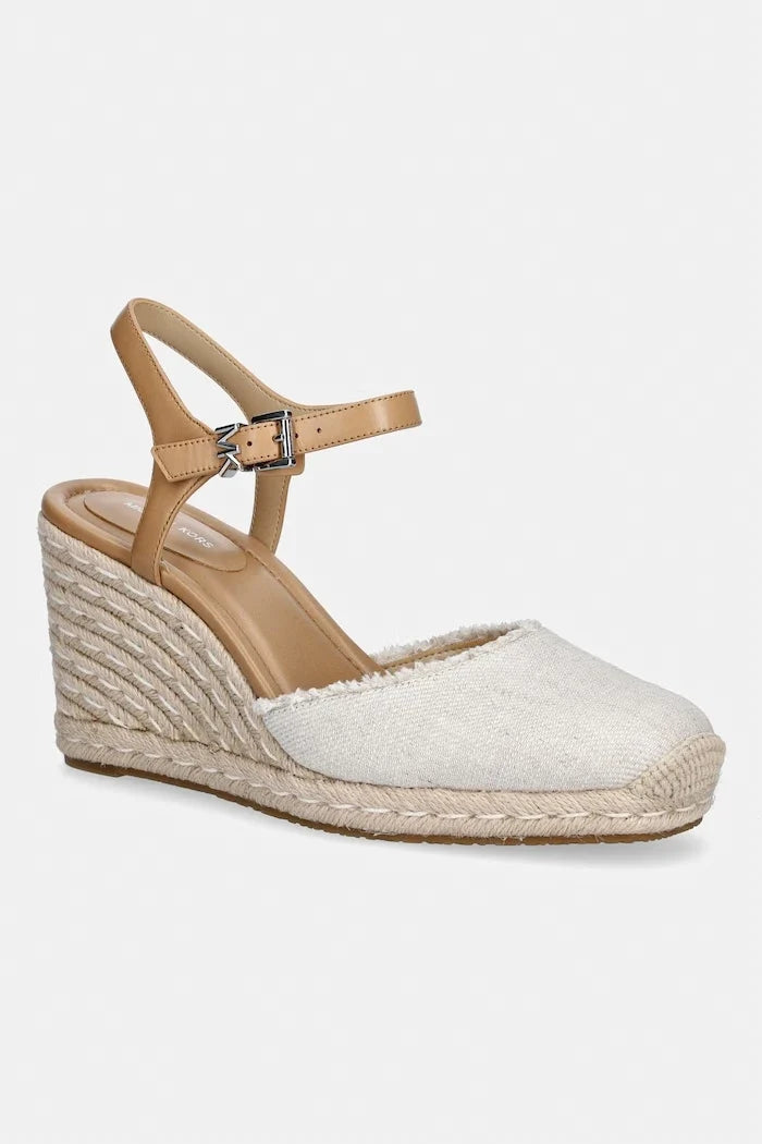 MICHAEL Michael Kors Kenzie Wedge Kadın Eğik Platform Espadril
