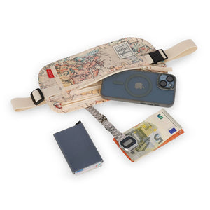 Legami - Ultra-slim Travel Hüfttasche - Geheim Hüfttasche
