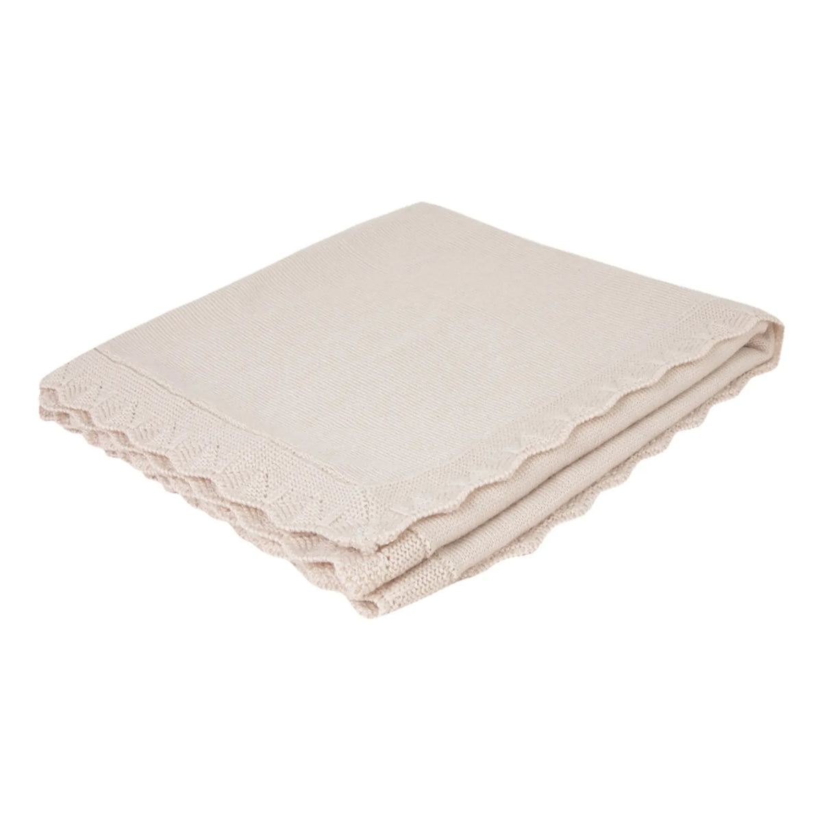 Tartine et Chocolat - Merinowolle-Decke | Beige
