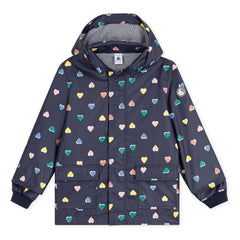 Petit Bateau - Ciré İkonik Kalpler | Lacivert