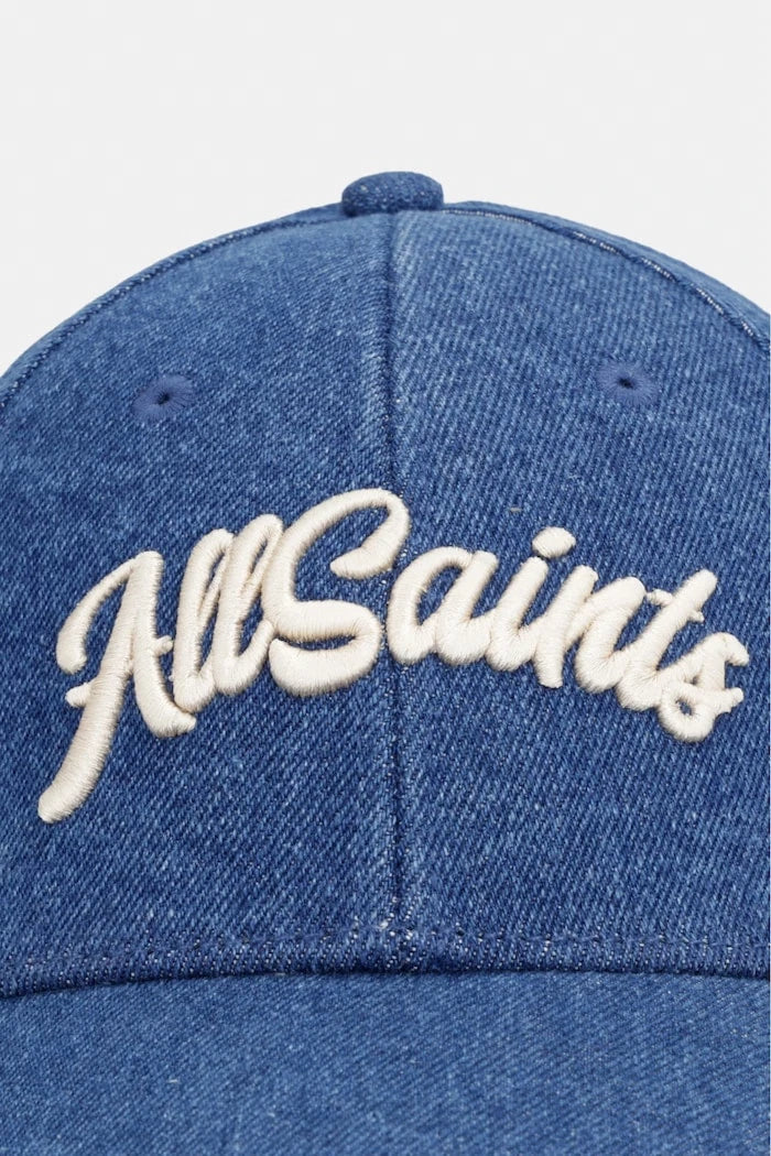 AllSaints denim козирка шапка