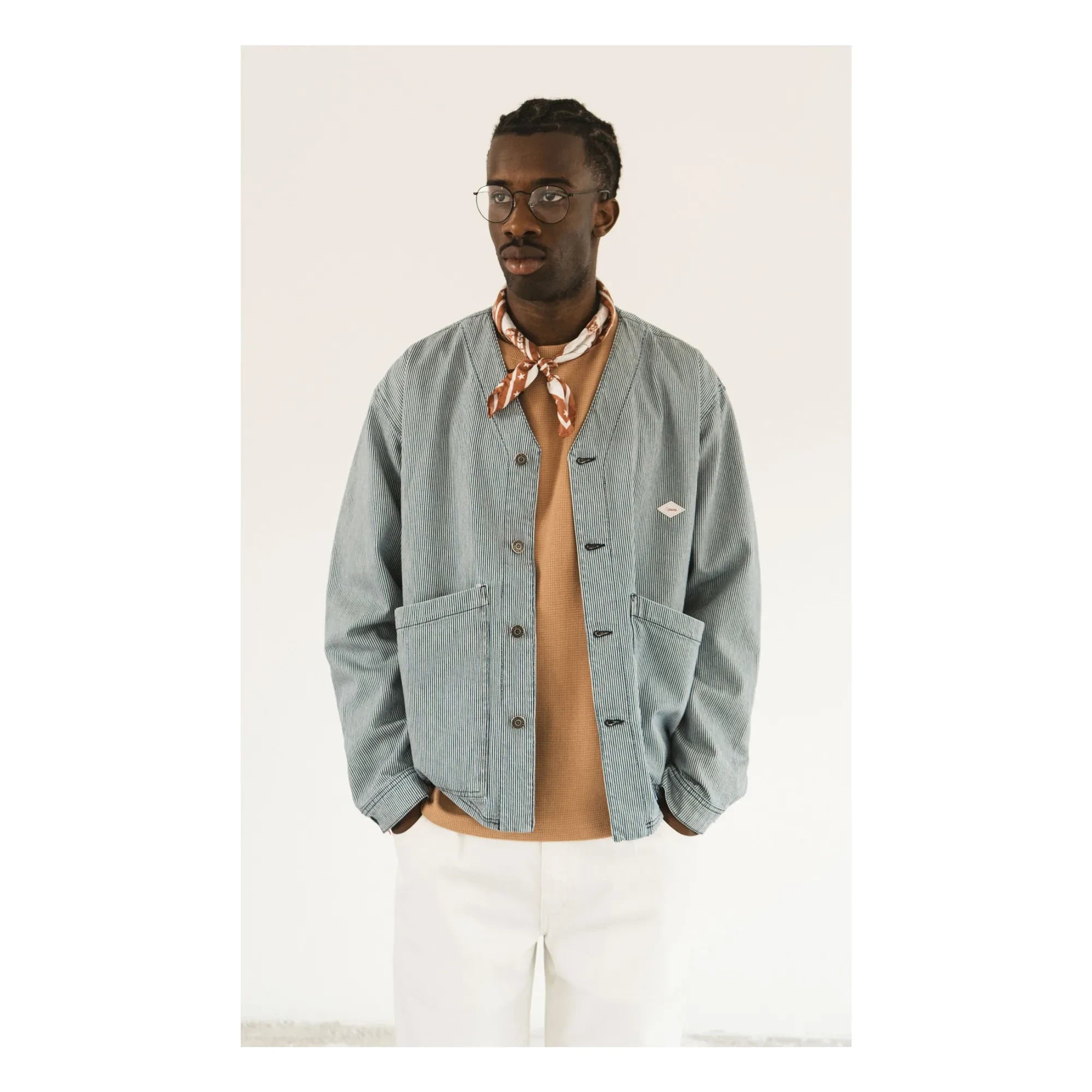 Wooden Store - Cardigan Giacca Loco | Grau-Blau