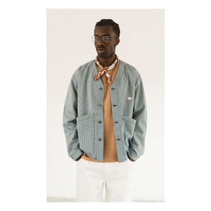 Wooden Store - Cardigan Giacca Loco | Grau-Blau