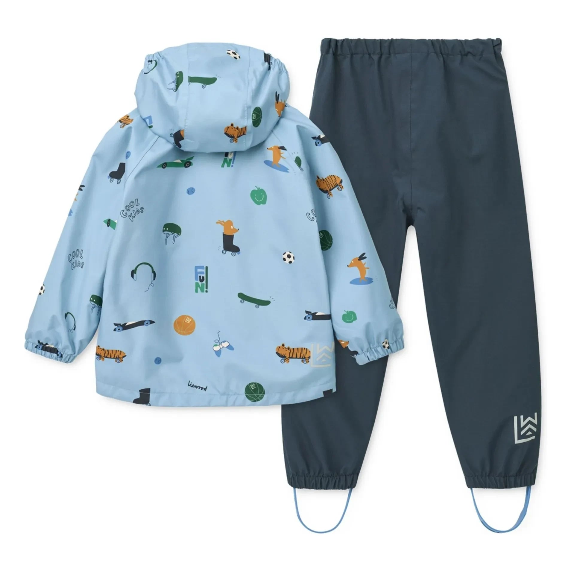 Liewood – Pedia Tigre Regenset aus recycelten Fasern | Blau
