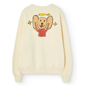 The Animals Observatory - Shark-Sweatshirt | Ecru