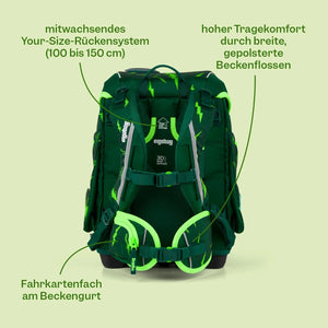 Ergobag - Schulrucksackset cubo Beary Fast Lane