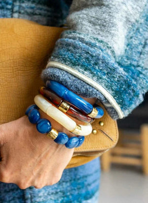 Parabaya - Igarape Mono 1 Armband | Blau