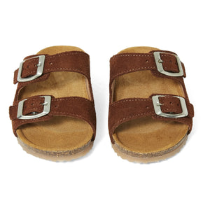 Pèpè - Two Con Me - Sandalen mit Doppelschnalle | Braun