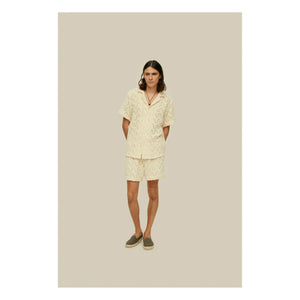 OAS – Atlas Melierte Bluse | Ecru