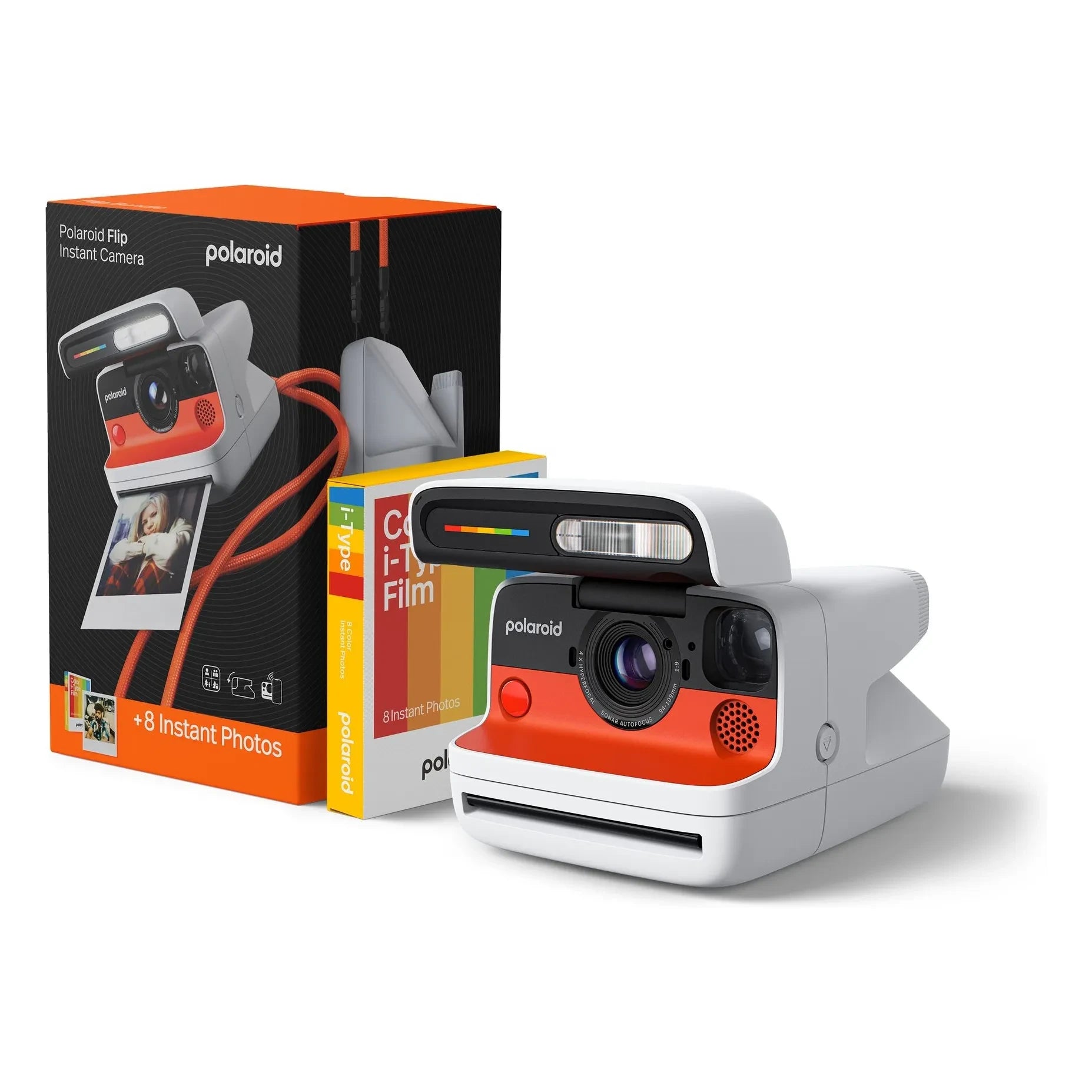Polaroid – Flip-Kamera-Set | Weiß