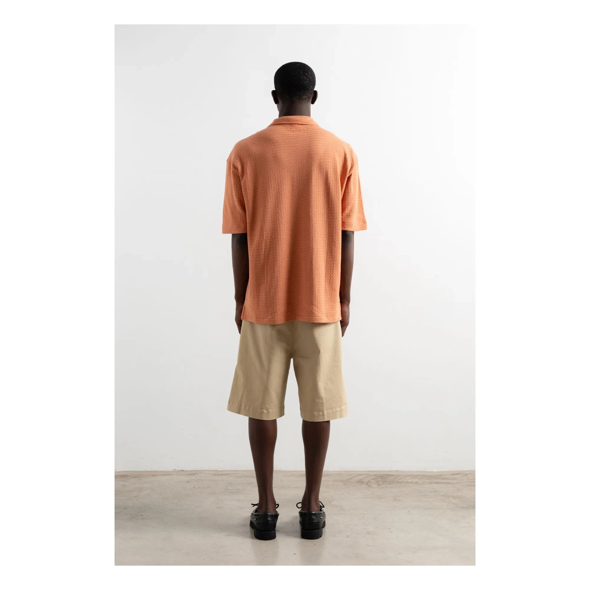 Edmmond Studios - Paul Kurzarmhemd | Orange